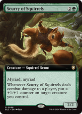 Scurry of Squirrels - Magic: The Gathering - MoxLand